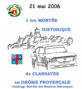 1ère montée historique clansaye