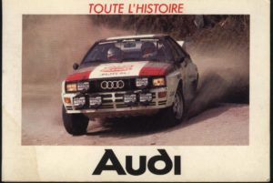 livret Audi epa 1983